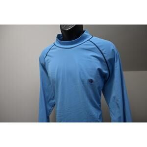 Coolibar UPF 50+ Mock Turtleneck Gym Shirt Athletic Performance Mens Sz 2XL